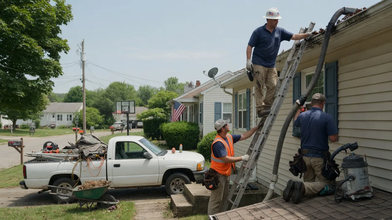 Gutter Installation in Aurora, IN near me